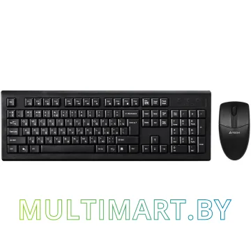 Комплект клавиатура + мышь A4Tech 3100N